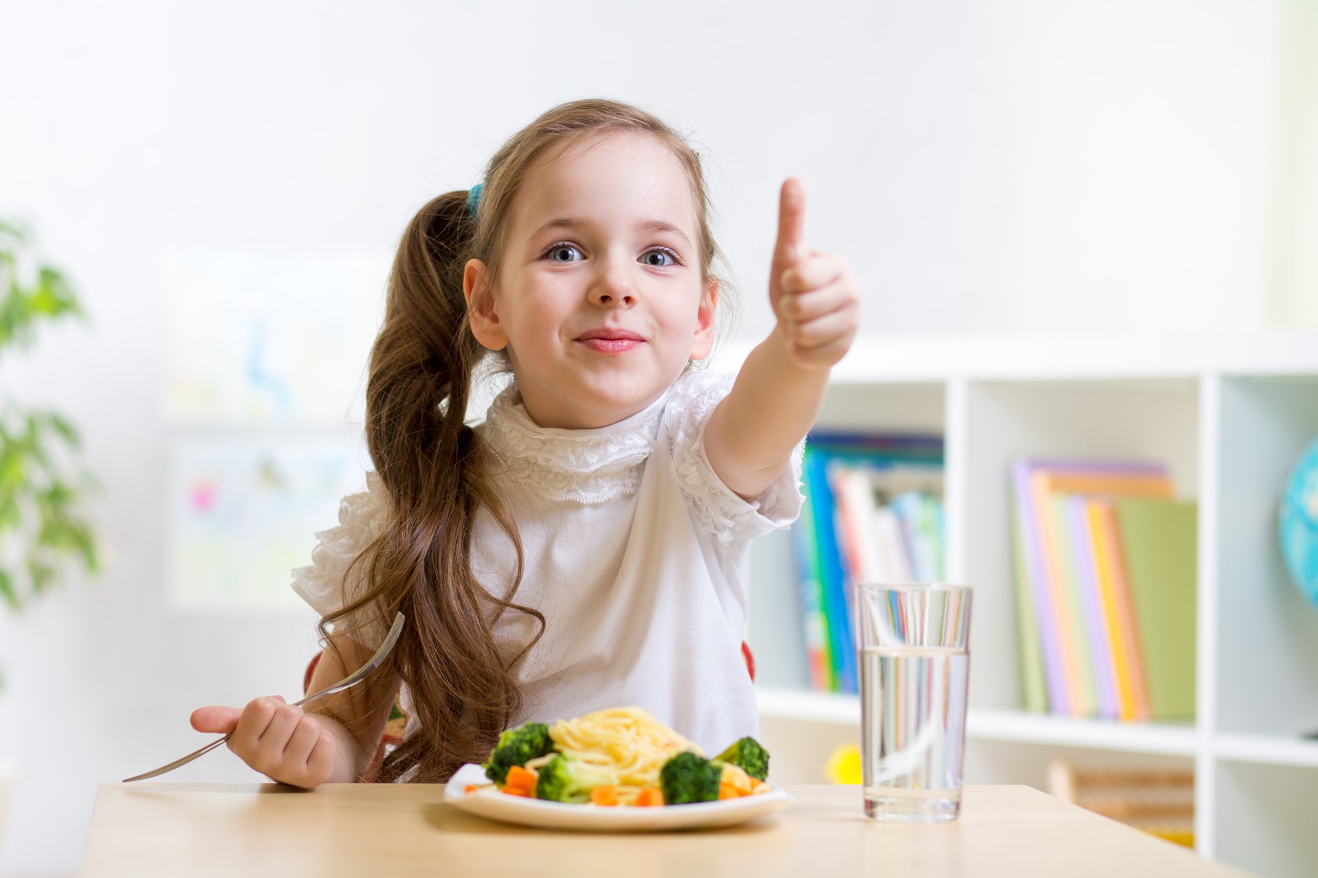 Kinderen aan tafel