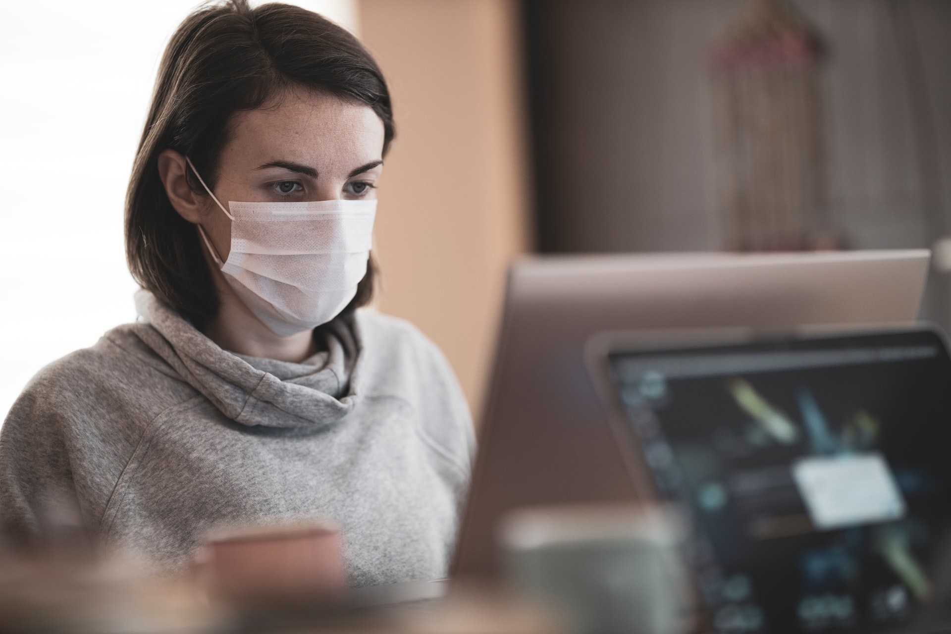 Mondmasker computer
